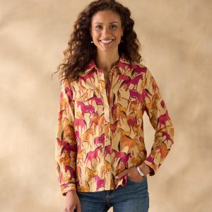 Equestrian Joy Shirt. Petite