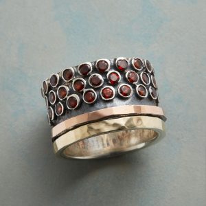 Garnet Marquee Ring